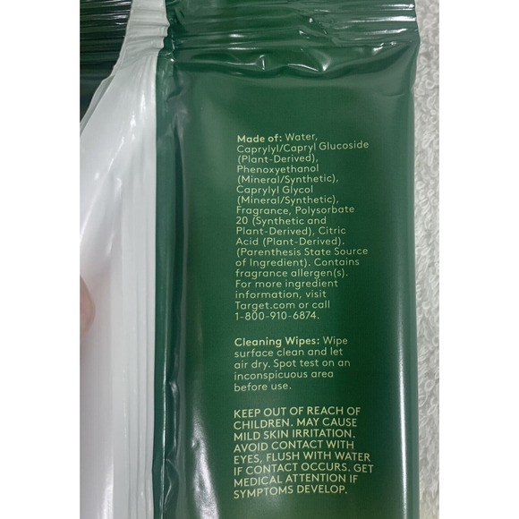 Ever Spring Multi-Surface Cleaning Wipes Lemon & Mint Scent- 10 Wipes- Lot Of 12 - Picture 5 of 5